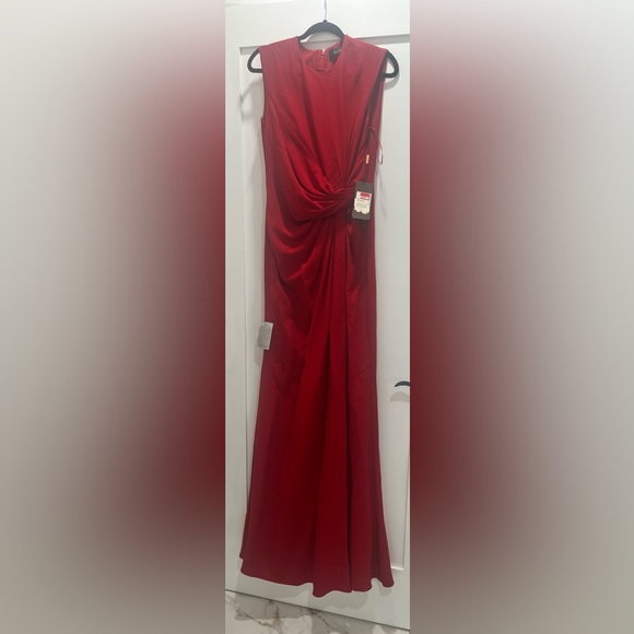 Gucci dark orange black long dress size 46 - Picture 2 of 10